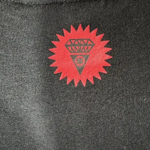 Ice Cream Running Dog Tee Mens L Black Neon Green Pink Streetwear Pharrell BBC - Picture 5 of 6